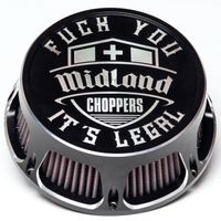 Midland Luftfilter_Fuck you_schwarz
